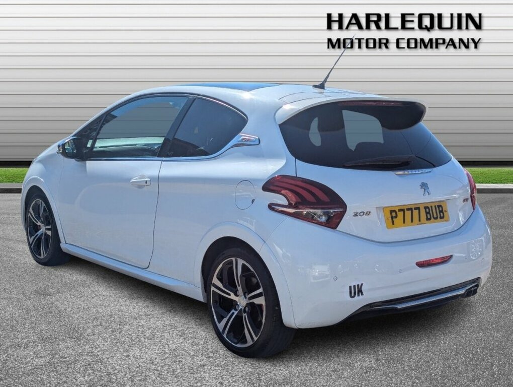 Peugeot 208 1.6L Gti Prestige KO17UGT White #2
