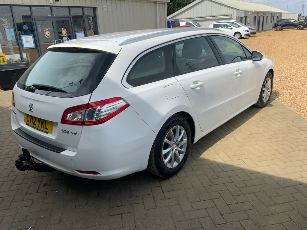 Peugeot 508 2.0 Hdi 140 Sr Estate White #5