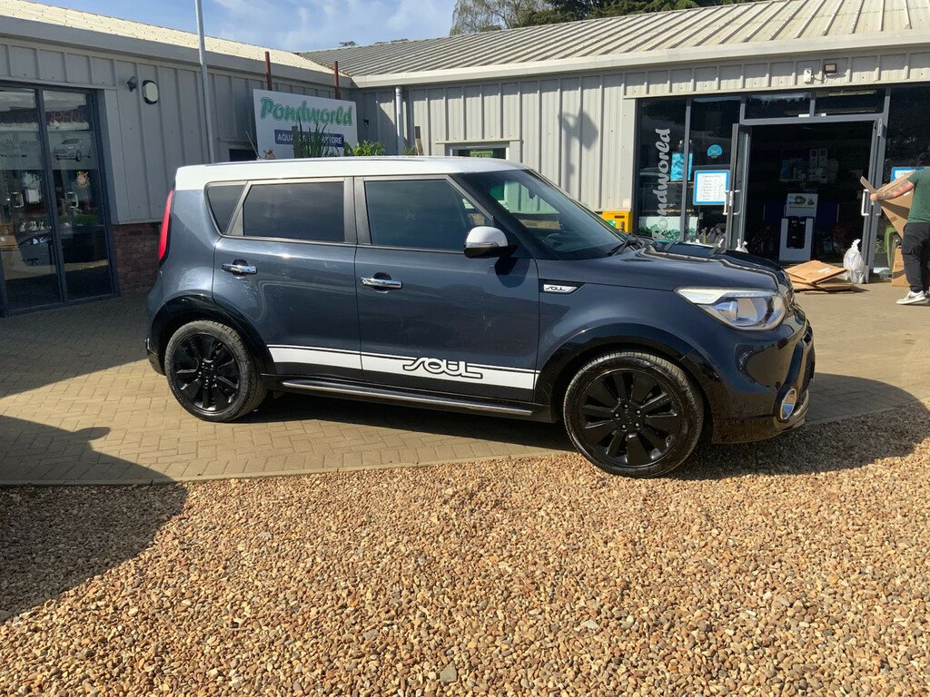 Kia Soul 1.6 Crdi Mixx Hatchback Blue #6