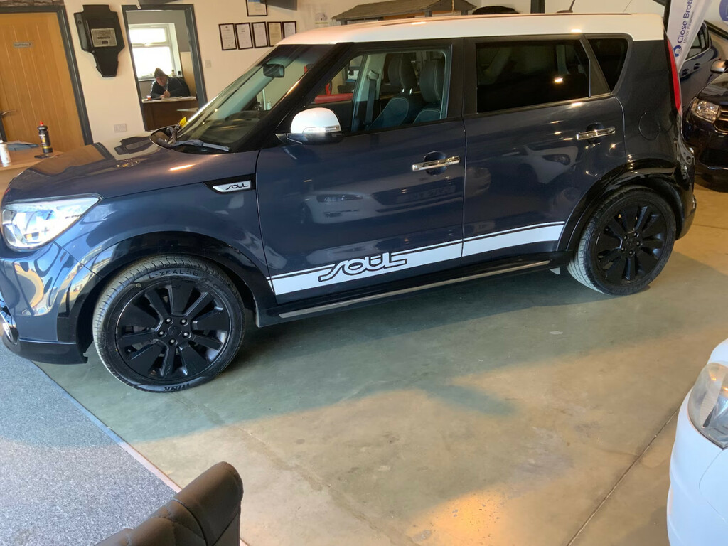 Kia Soul 1.6 Crdi Mixx Hatchback Blue #5