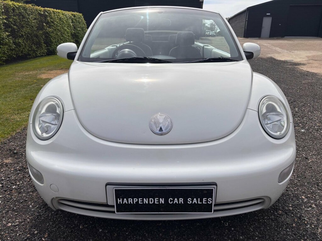 Volkswagen Beetle 1.4 16V Cabriolet Euro 4 75 Ps HC04ATN White #3