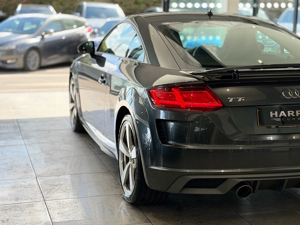 Audi TT 2.0 Tfsi 40 S Line Coupe S Tronic Euro SO19XRV Grey #4