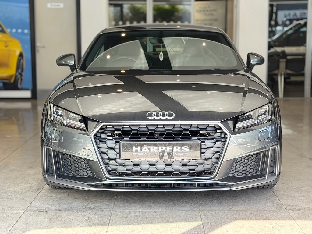 Audi TT 2.0 Tfsi 40 S Line Coupe S Tronic Euro SO19XRV Grey #2