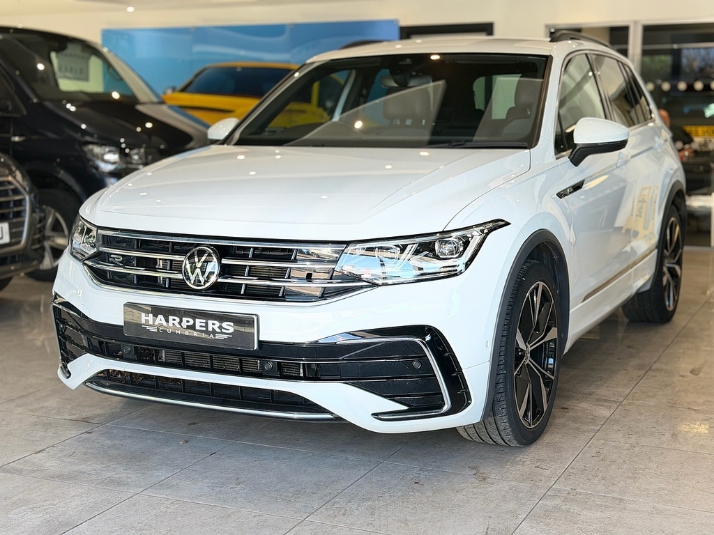 Volkswagen Tiguan 1.5 Tsi R-line Suv Dsg Euro 6 Ss 15 NJ23HSZ White #3