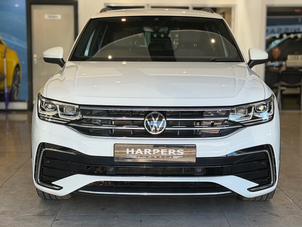 Volkswagen Tiguan 1.5 Tsi R-line Suv Dsg Euro 6 Ss 15 NJ23HSZ White #2