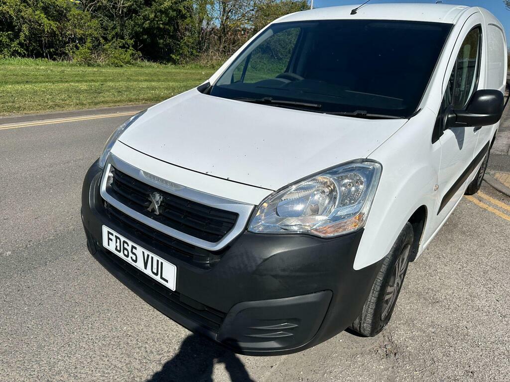 Peugeot Partner 1.6 Hdi 625 S L1 FD65VUL White #3