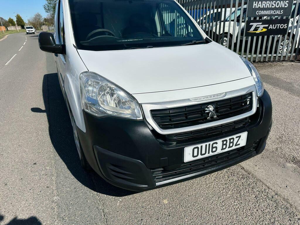Peugeot Partner 1.6 Hdi 850 S L1 OU16BBZ White #2