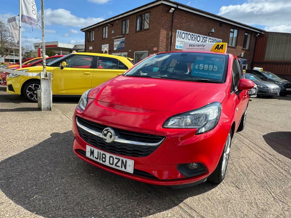 Vauxhall Corsa 1.4I Ecotec Energy Euro 6 MJ18OZN Red #2