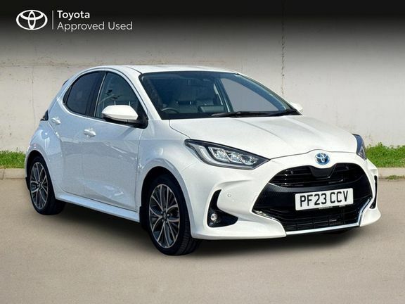 Toyota Yaris Excel White