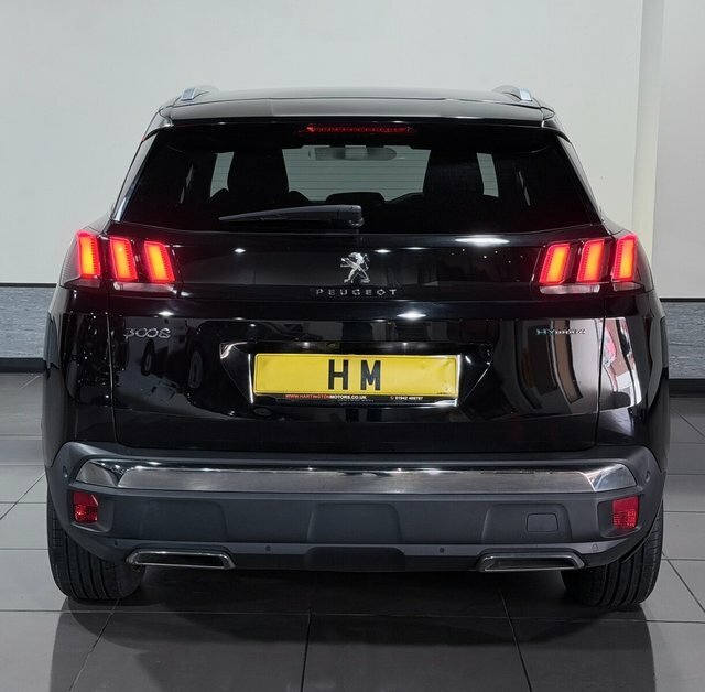 Peugeot 3008 1.6 13.2Kwh Gt Line Suv Plug-in Hybrid GJ70ULM Black #6