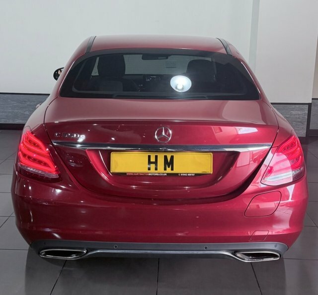 Mercedes-Benz C Class 2.0 C350e 6.4Kwh Sport Saloon Plug-in H Red #6