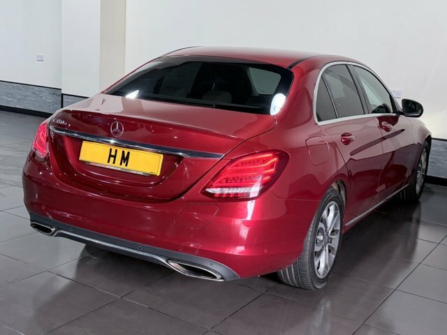 Mercedes-Benz C Class 2.0 C350e 6.4Kwh Sport Saloon Plug-in H Red #2