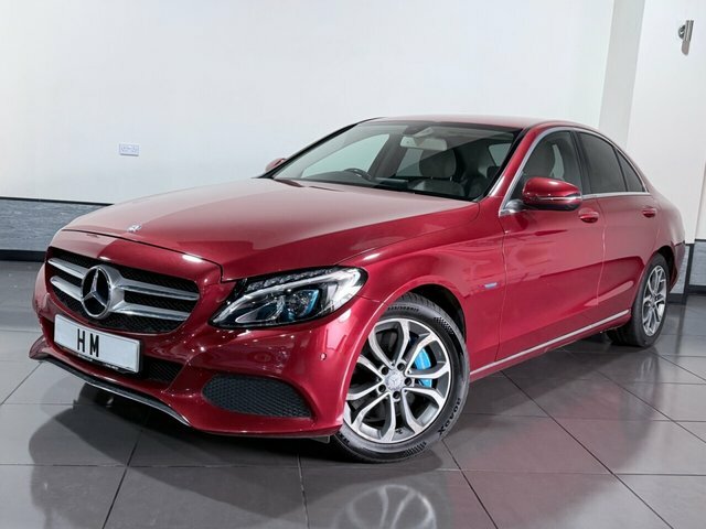 Mercedes-Benz C Class 2.0 C350e 6.4Kwh Sport Saloon Plug-in H Red