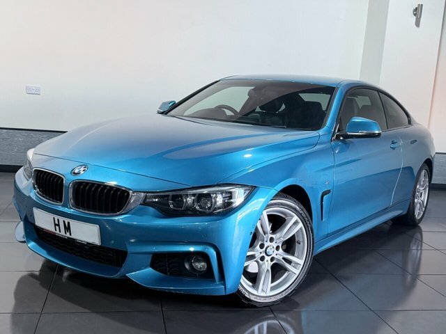 BMW 4 Series Gran Coupe 2.0 420D M Sport Coupe Euro 6 S S Blue