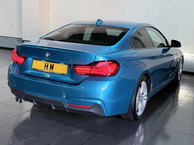 BMW 4 Series Gran Coupe 2.0 420D M Sport Coupe Euro 6 S S YD69ZKA Blue #2