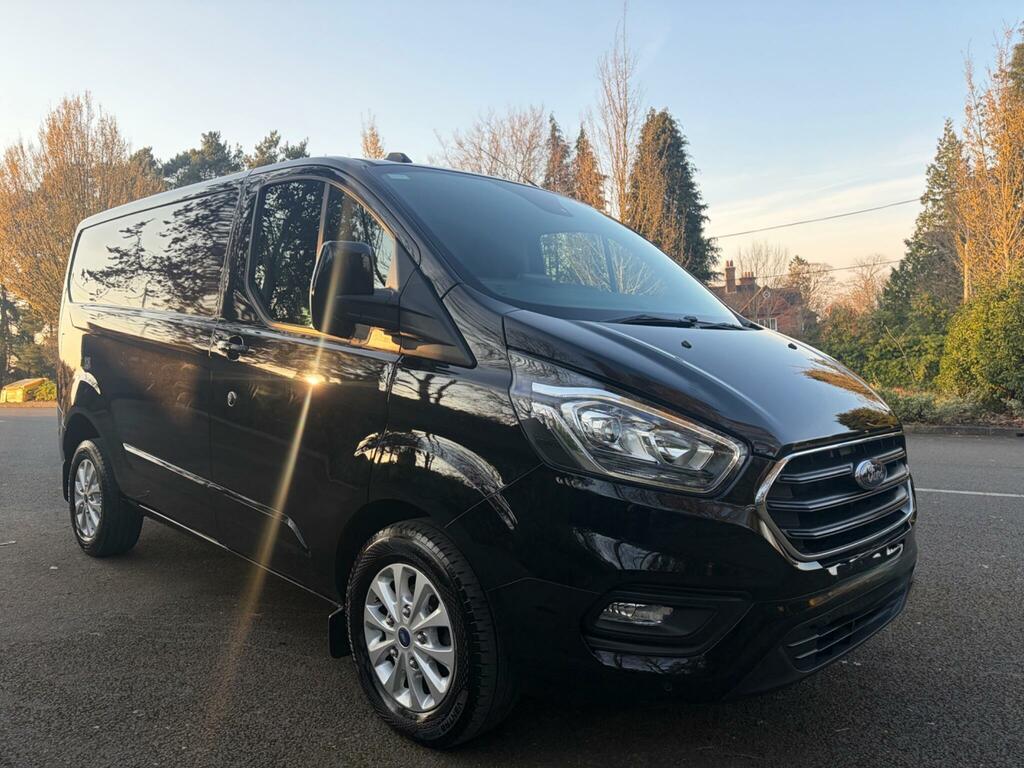 Ford Transit Custom 2.0 280 Ecoblue Limited L1 H1 Euro 6 Ss Black