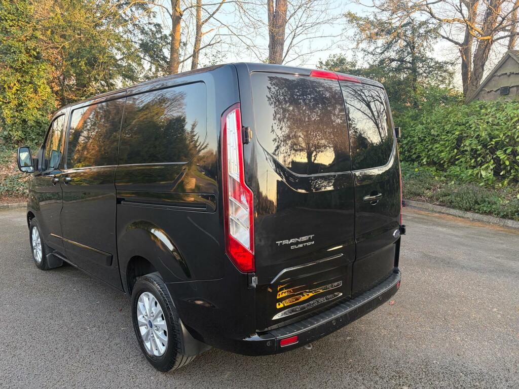 Ford Transit Custom 2.0 280 Ecoblue Limited L1 H1 Euro 6 Ss HN22VRR Black #5