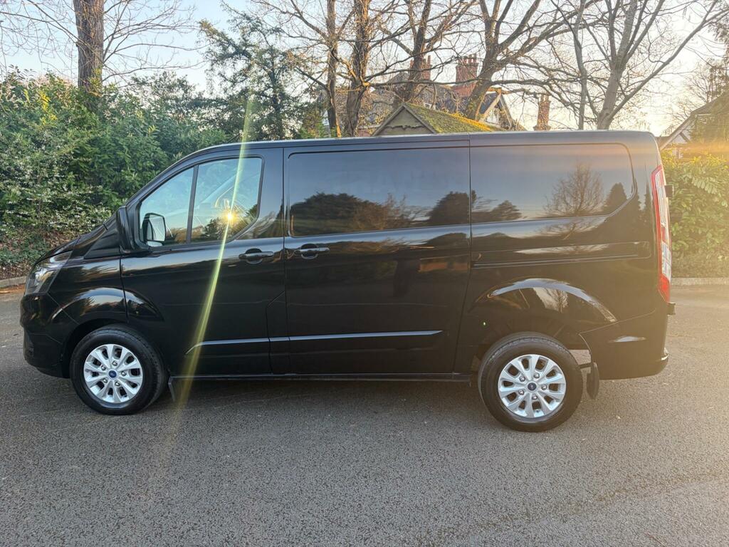 Ford Transit Custom 2.0 280 Ecoblue Limited L1 H1 Euro 6 Ss HN22VRR Black #4