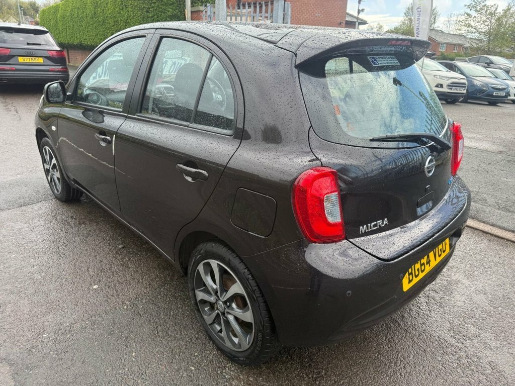 Nissan Micra 1.2L Tekna BG64VGO Black #4