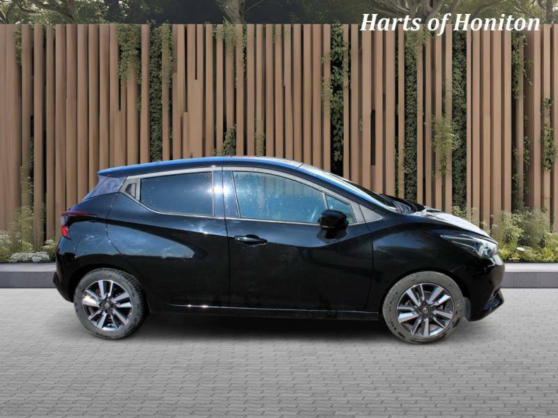 Nissan Micra 1.0 Tekna Ig-t 100 Turbo - 2020 70 WR70AZN Black #5