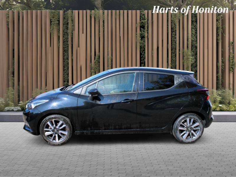 Nissan Micra 1.0 Tekna Ig-t 100 Turbo - 2020 70 WR70AZN Black #6