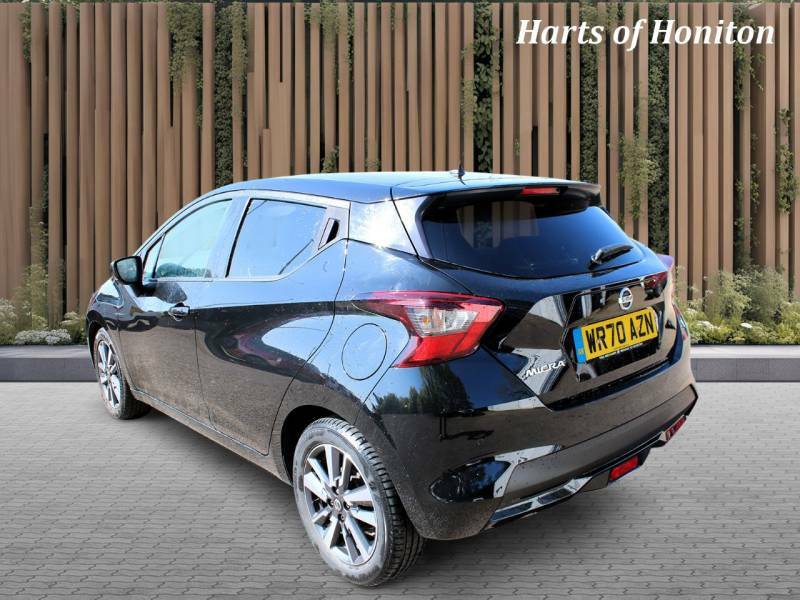 Nissan Micra 1.0 Tekna Ig-t 100 Turbo - 2020 70 WR70AZN Black #4