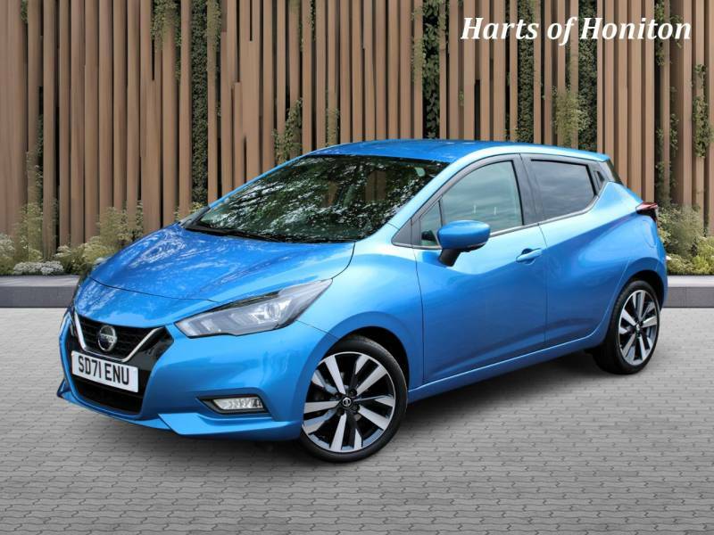 Nissan Micra 1.0 Tekna Ig-t Turbo Cvt - 2021 7 Blue