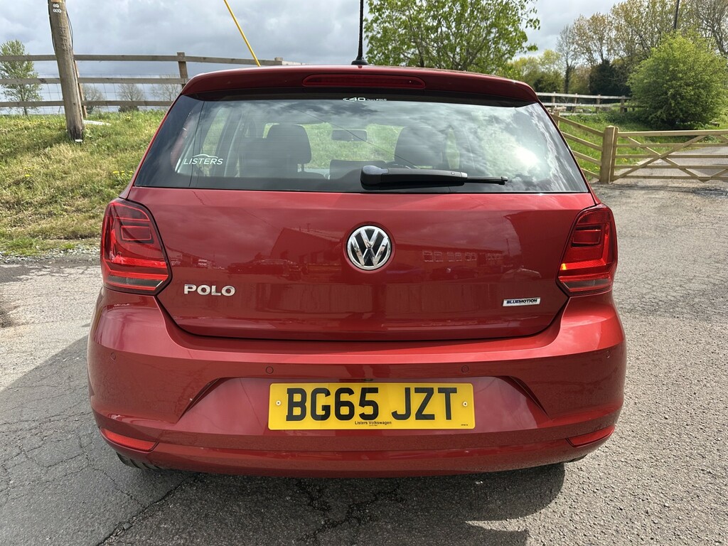 Volkswagen Polo Hatchback 1.0 Bluemotion Tech Se 201565 Red #4