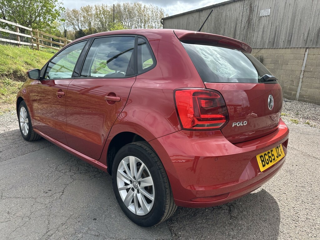 Volkswagen Polo Hatchback 1.0 Bluemotion Tech Se 201565 Red #3