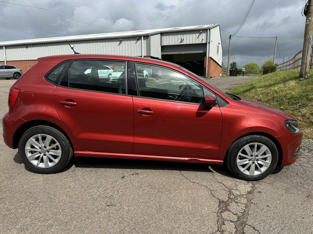 Volkswagen Polo Hatchback 1.0 Bluemotion Tech Se 201565 Red #2