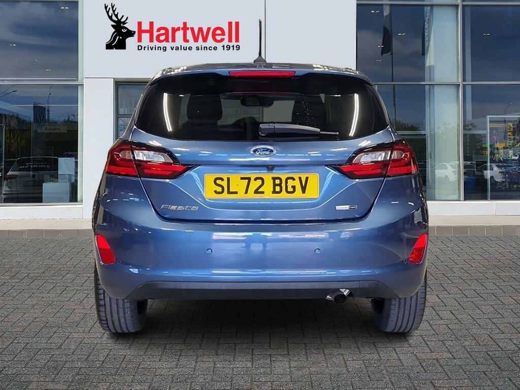 Ford Fiesta 1.0T Ecoboost Mhev Titanium X Hatchback SL72BGV Blue #4