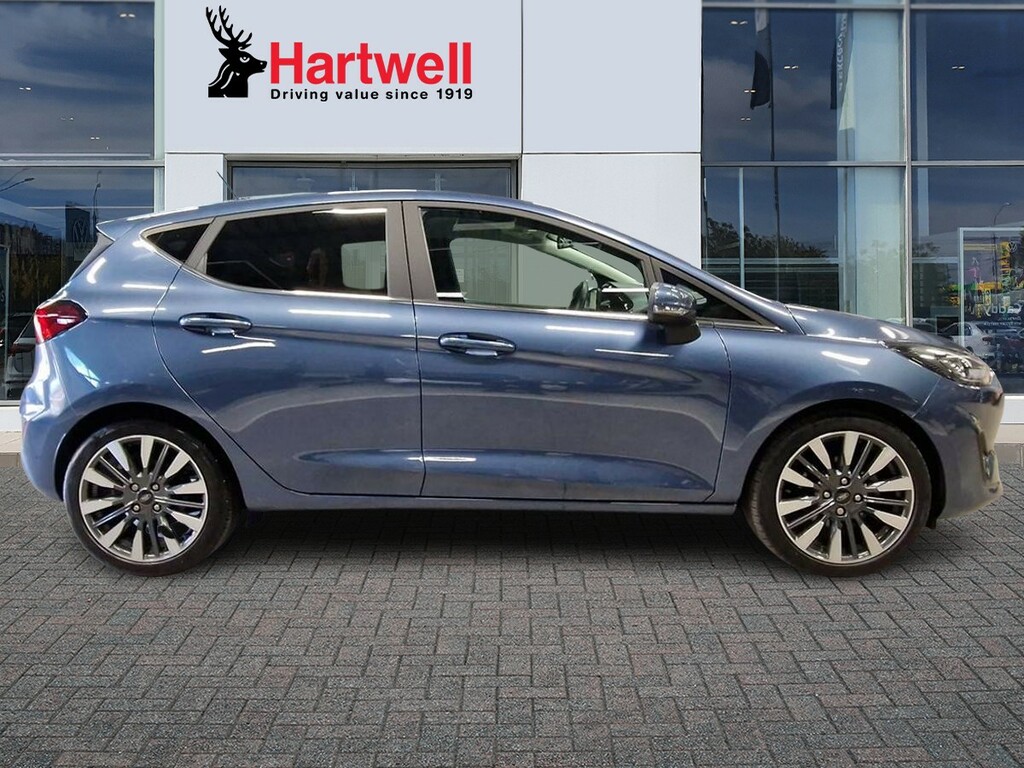 Ford Fiesta 1.0T Ecoboost Mhev Titanium X Hatchback SL72BGV Blue #2