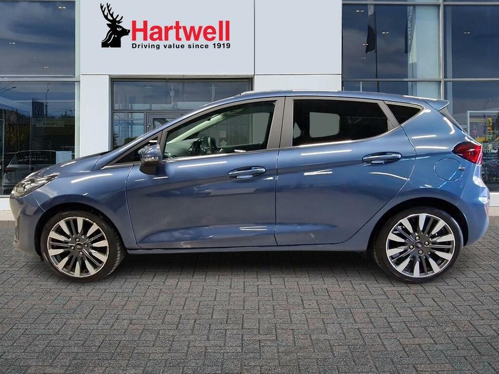 Ford Fiesta 1.0T Ecoboost Mhev Titanium X Hatchback SL72BGV Blue #6