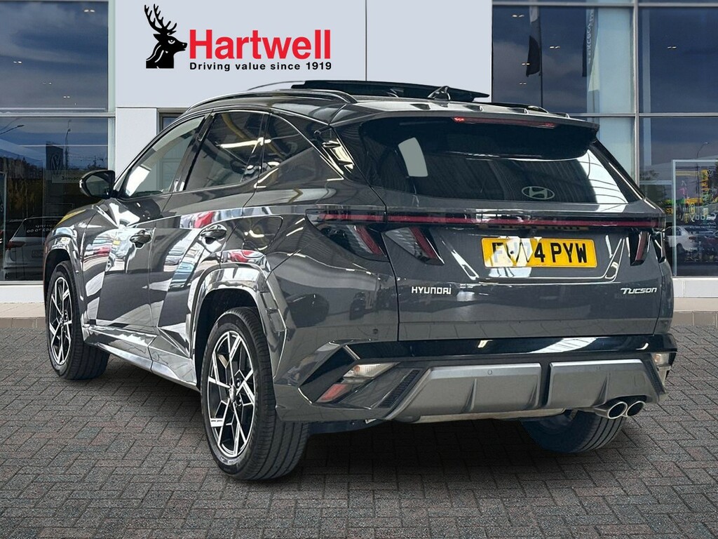 Hyundai Tucson 1.6 T-gdi N Line S Suv Euro 6 S FH74PYW Grey #5