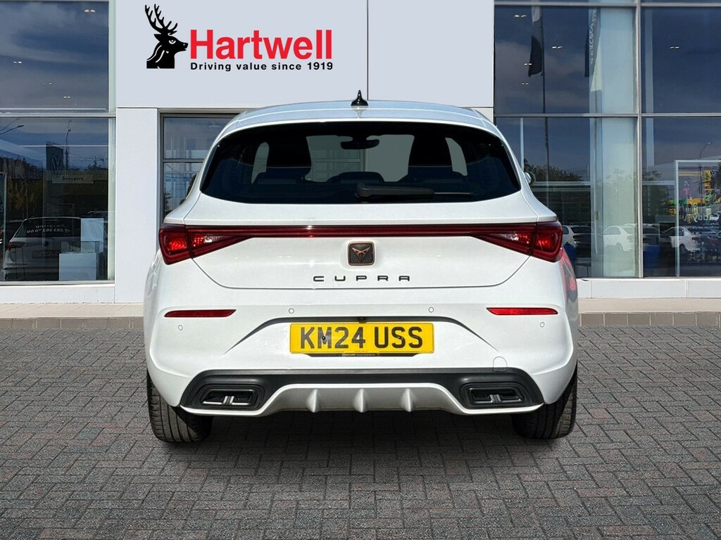 Cupra Leon 1.5 Etsi Evo V1 Hatchback Hybrid Dsg Eu KM24USS White #4
