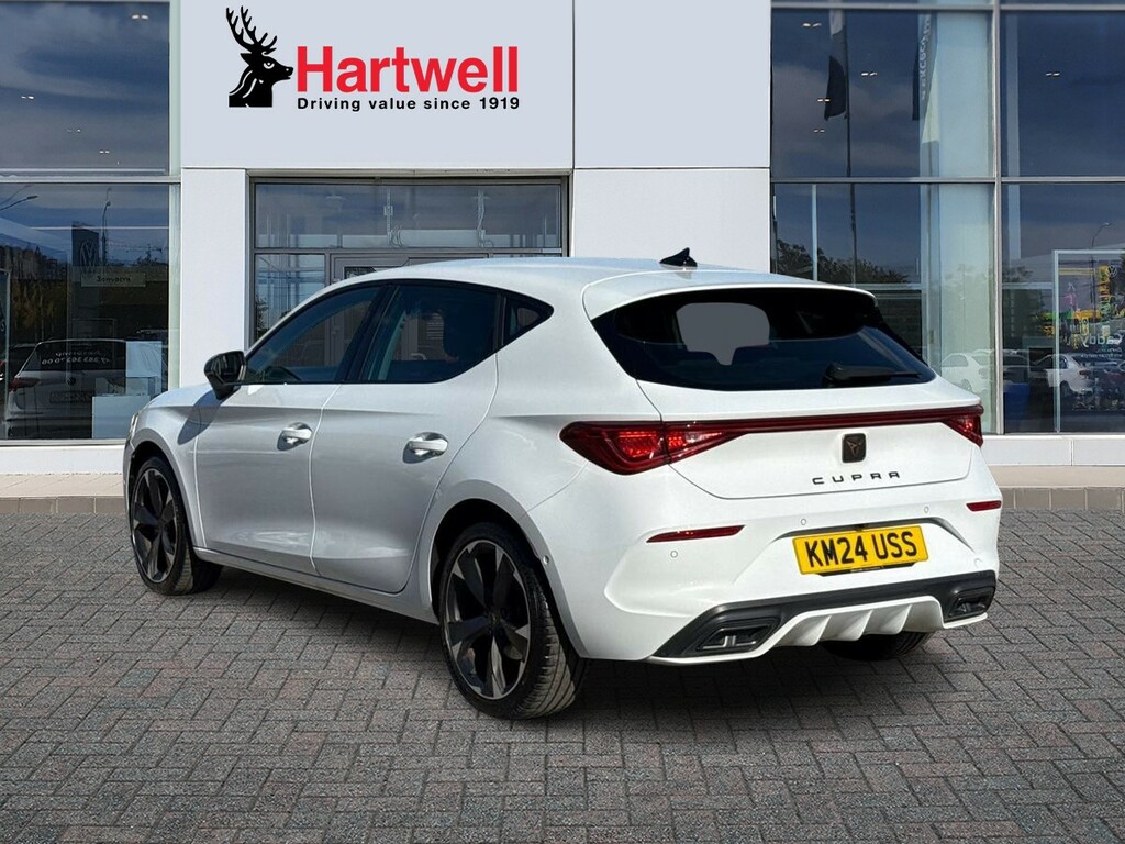 Cupra Leon 1.5 Etsi Evo V1 Hatchback Hybrid Dsg Eu KM24USS White #5