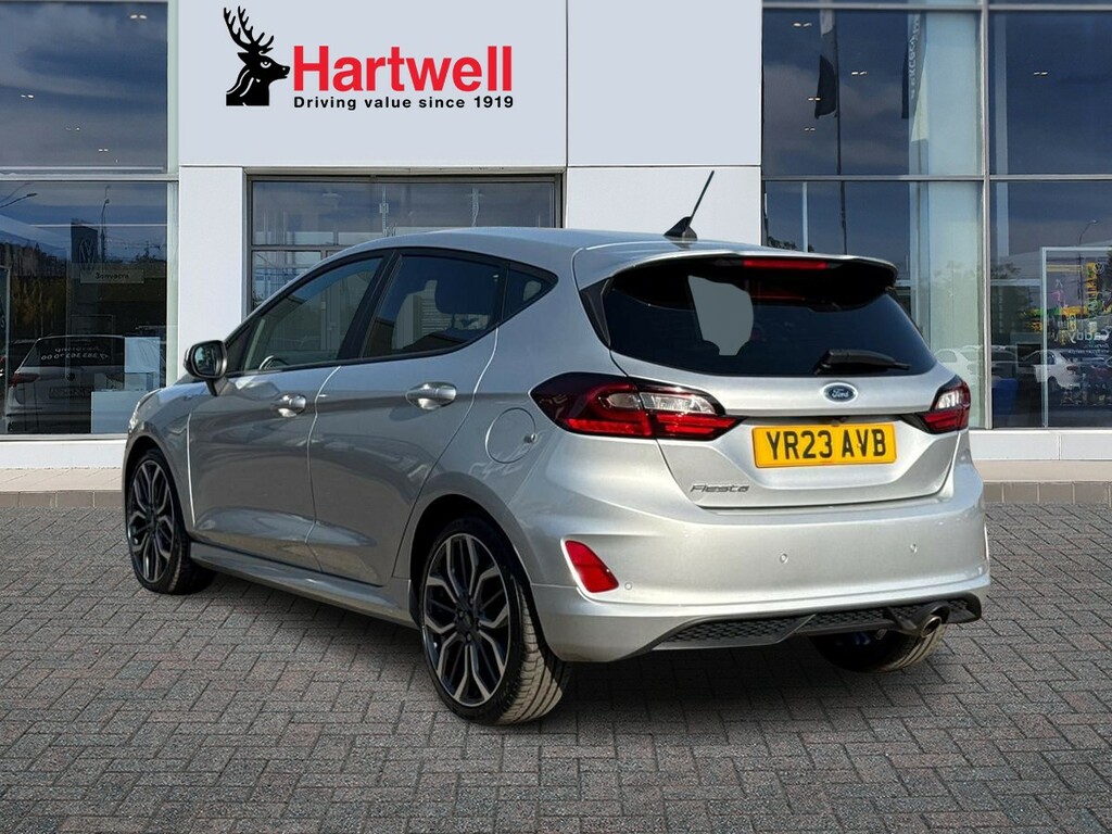 Ford Fiesta 1.0T Ecoboost St-line X Hatchback Manua YR23AVB Silver #5