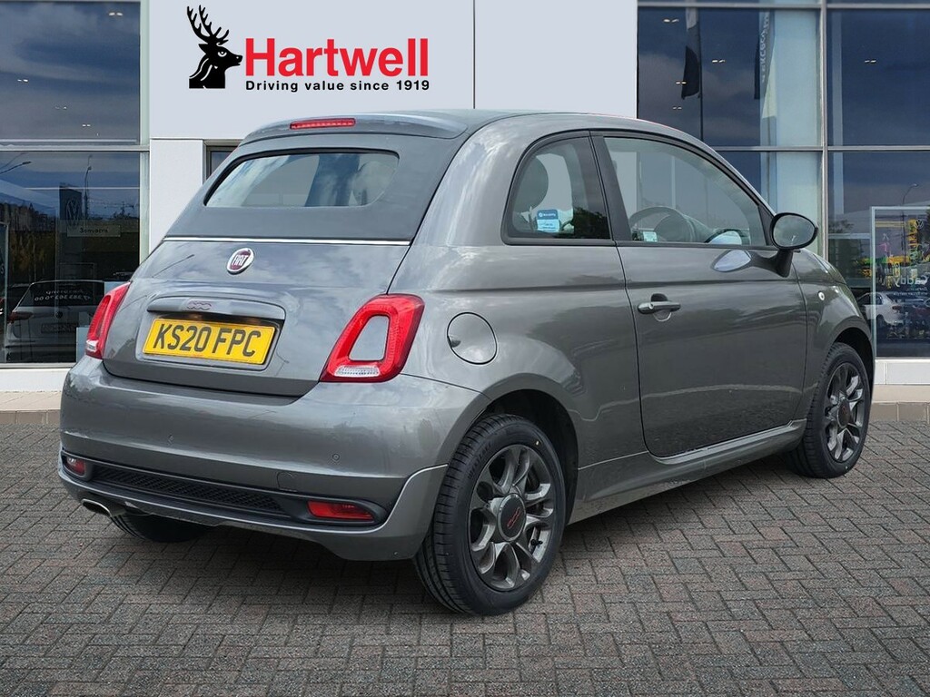 Fiat 500C 1.2 Sport Convertible Euro 6 S Grey #3