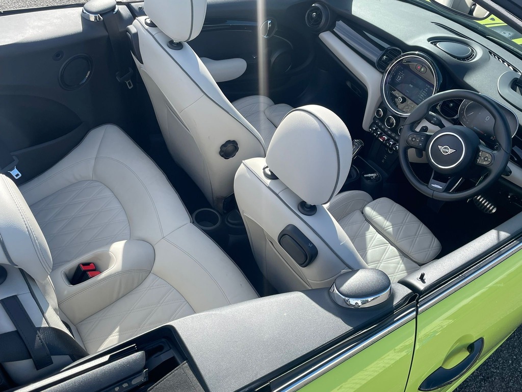 Mini Convertible 2.0 John Cooper Works Convertible Stept HJ22HJN Yellow #4