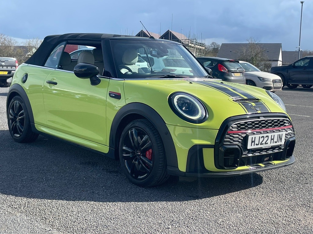 Mini Convertible 2.0 John Cooper Works Convertible Stept HJ22HJN Yellow #3