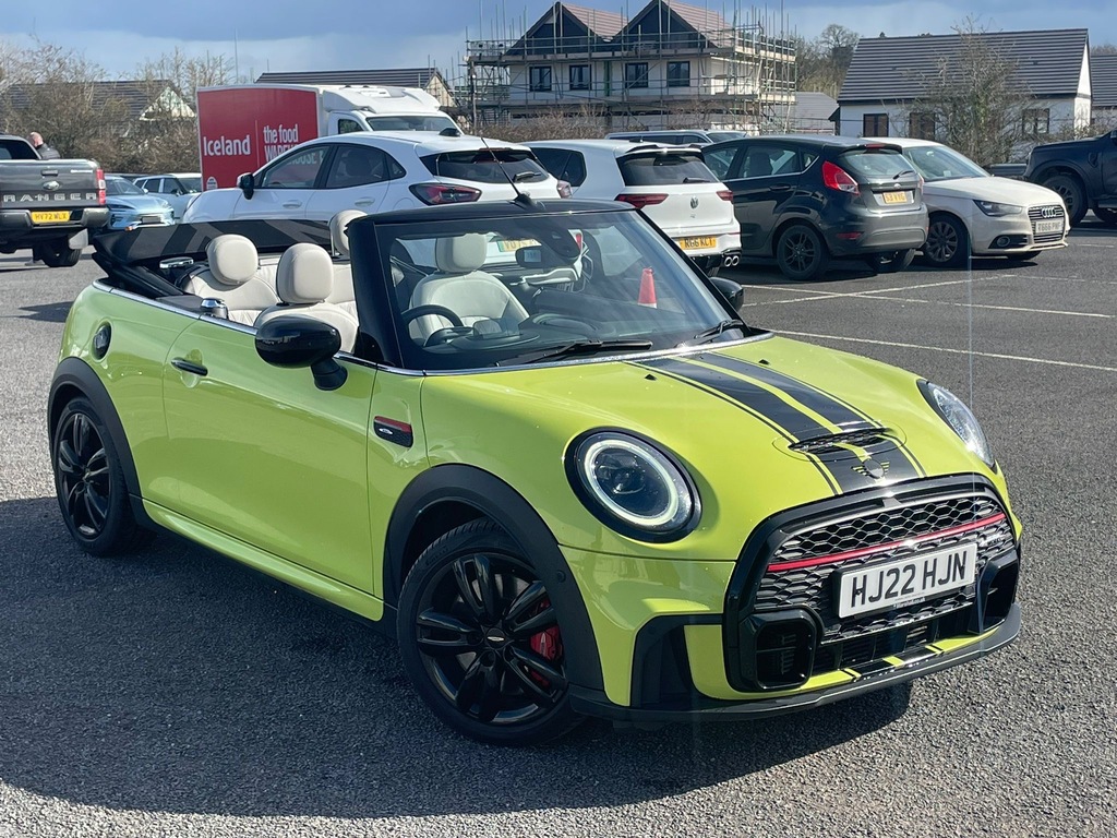 Mini Convertible 2.0 John Cooper Works Convertible Stept Yellow