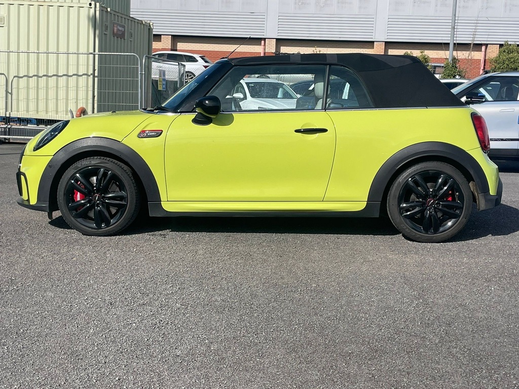 Mini Convertible 2.0 John Cooper Works Convertible Stept HJ22HJN Yellow #6