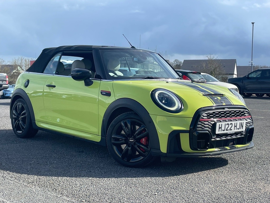 Mini Convertible 2.0 John Cooper Works Convertible Stept HJ22HJN Yellow #2