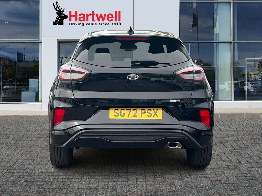 Ford Puma 1.0T Ecoboost Mhev St-line X Suv Hybrid SG72PSX Black #4