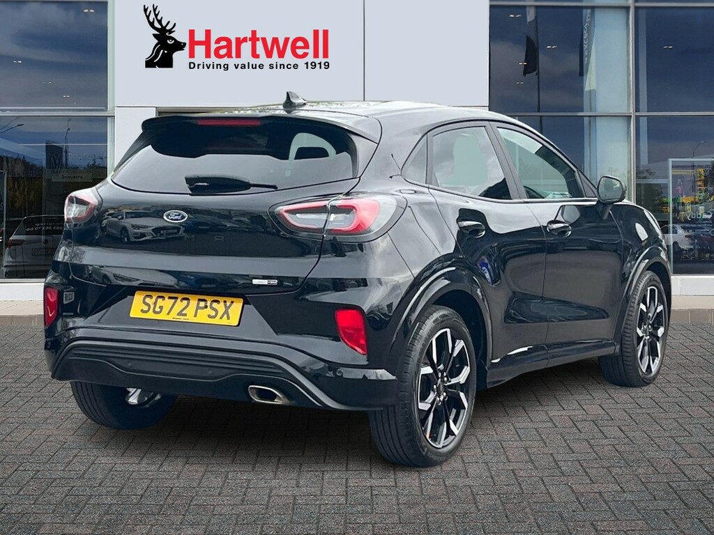 Ford Puma 1.0T Ecoboost Mhev St-line X Suv Hybrid SG72PSX Black #3