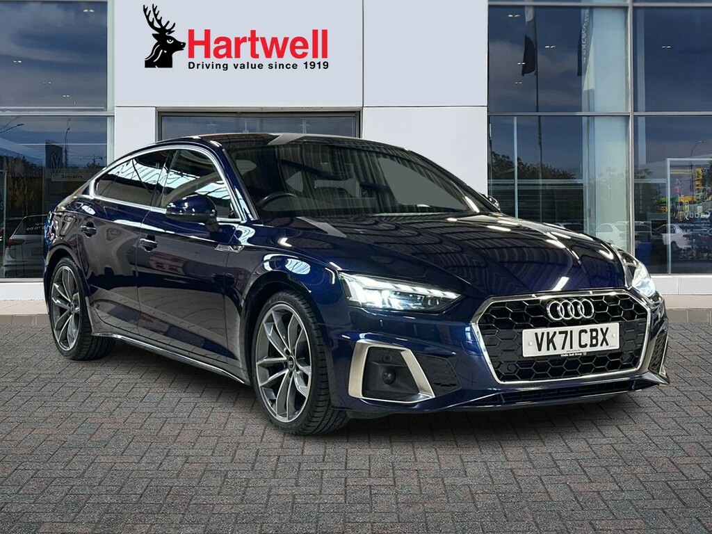 Audi A5 2.0 Tdi 35 S Line Sportback S Tronic Eu Blue