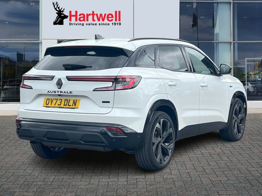 Renault Austral 1.2 E-tech Iconic Esprit Alpine Suv Hyb OY73DLN White #3