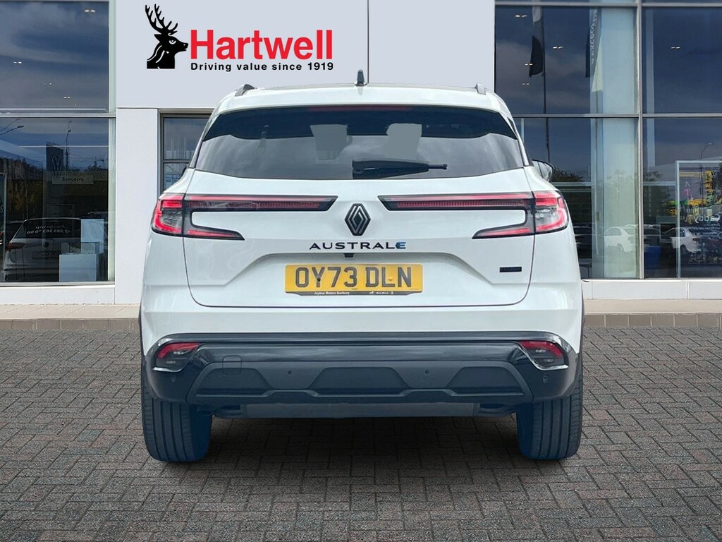 Renault Austral 1.2 E-tech Iconic Esprit Alpine Suv Hyb OY73DLN White #4