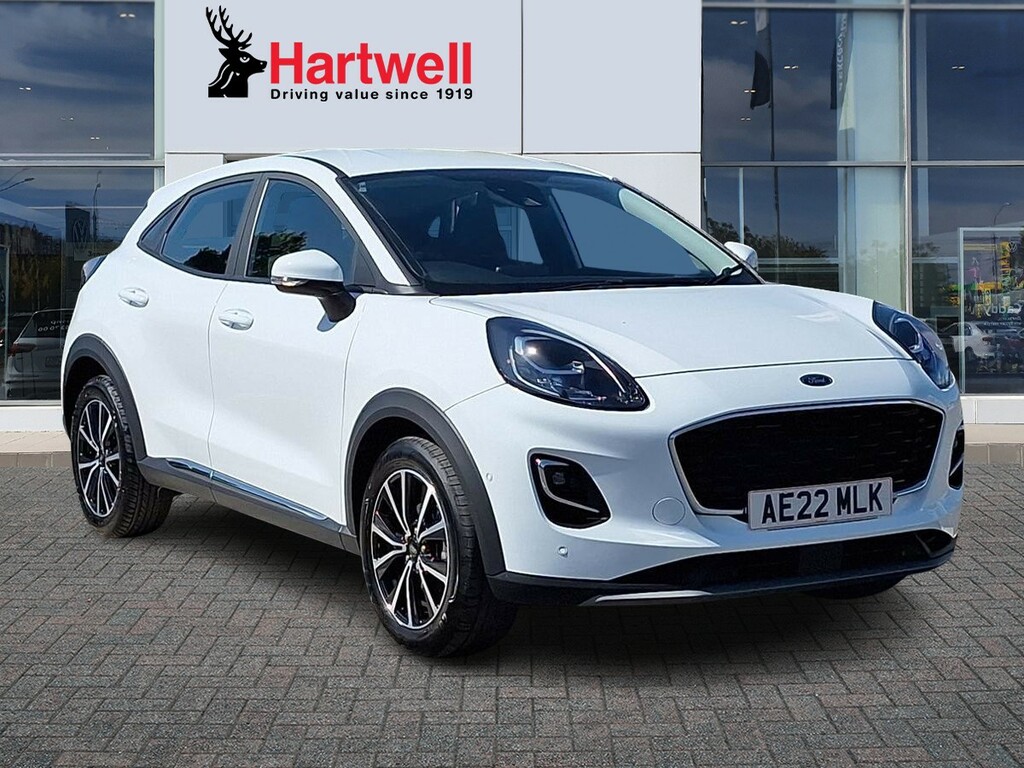 Ford Puma 1.0T Ecoboost Mhev Titanium Suv Dct Eur White