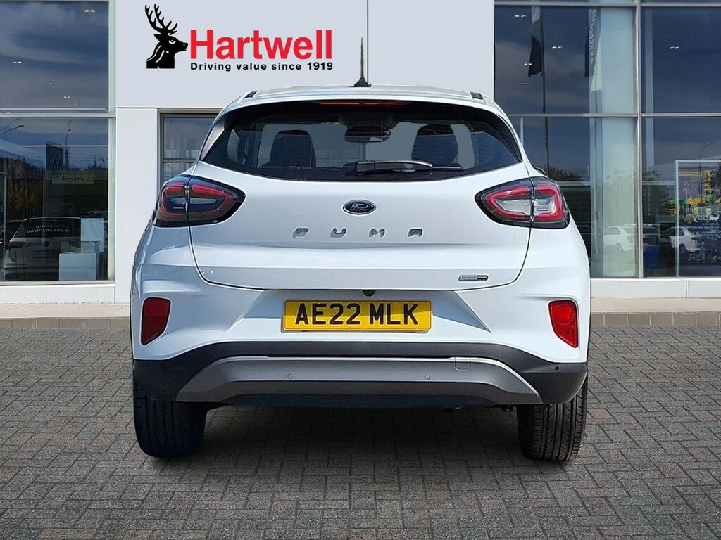 Ford Puma 1.0T Ecoboost Mhev Titanium Suv Dct Eur AE22MLK White #4